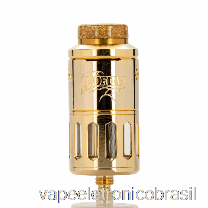 Vape Eletrônico Wotofo Perfil 25mm Rdta Ouro